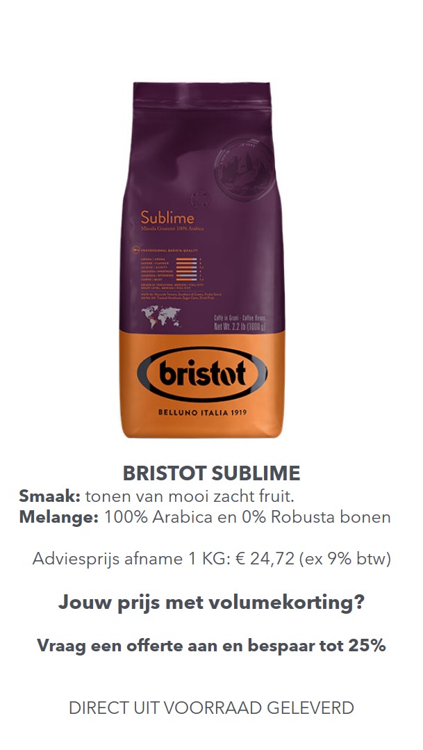 DITALIA KOFFIE - BRISTOT SUBLIME