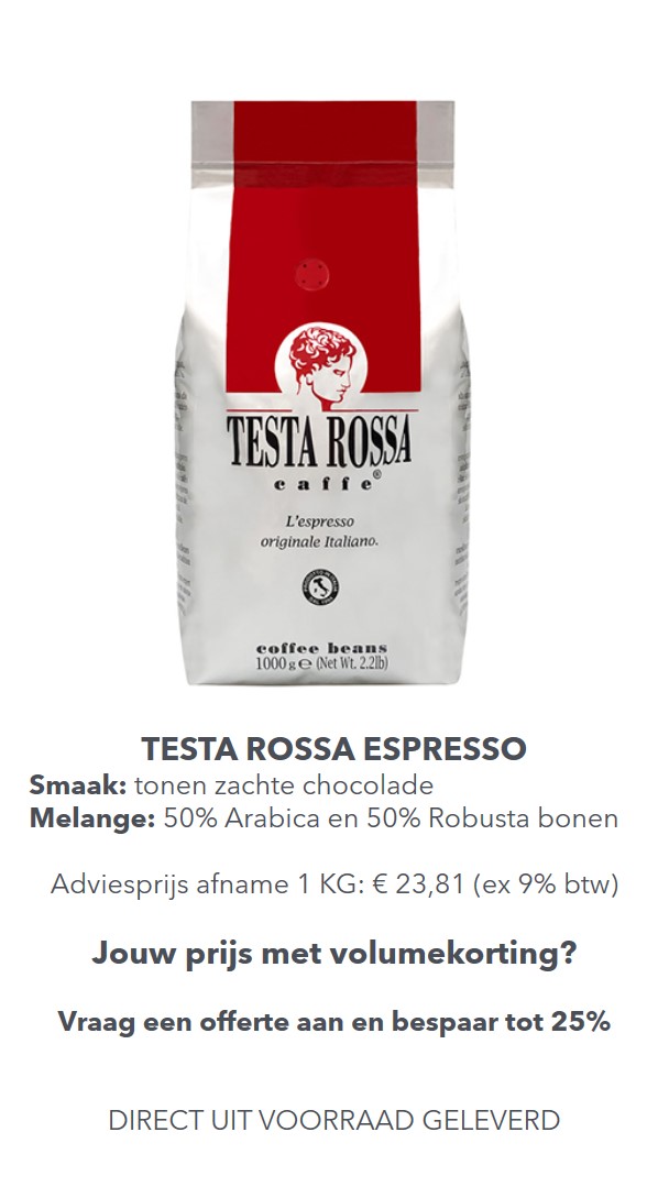 DITALIA KOFFIE - TESTA ROSSA ESPRESSO